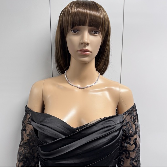 🍬$750 COTTON CANDY ITALIAN 925S TENNIS NECKLACE - Picture 4 of 13